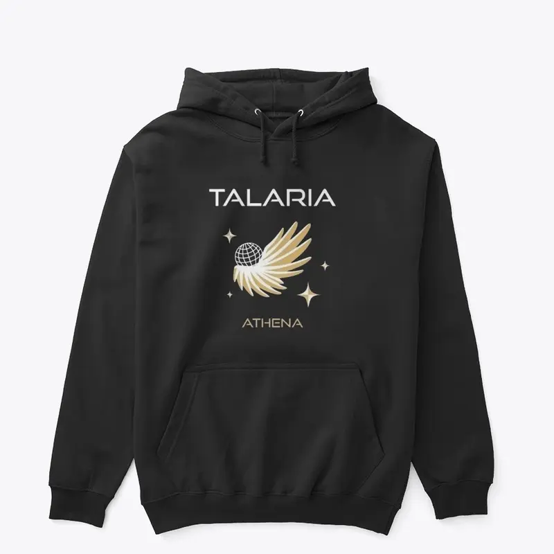 Talaria Black and Gold Hoodie