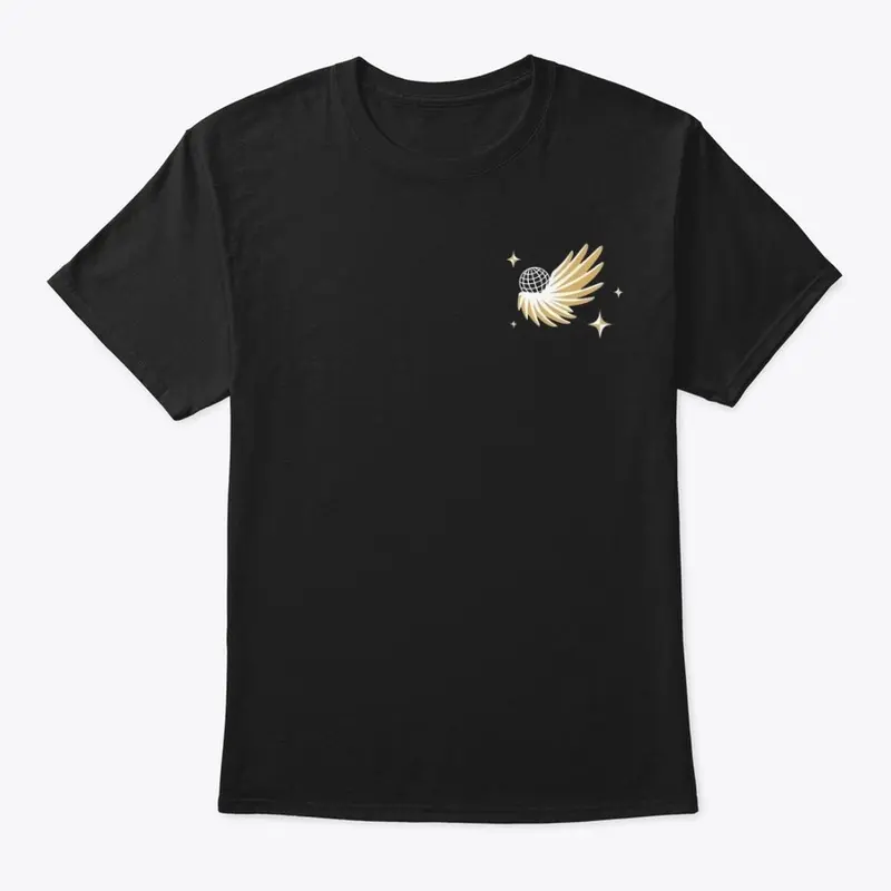 Talaria Black and Gold Tee